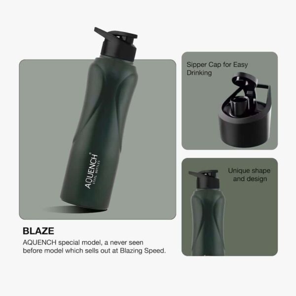 ሓበሻ  Stainless Steel Colored Fridge Water Bottle