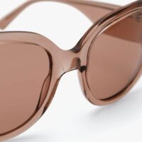 Bottega Veneta Angle Acetate Square Sunglasses