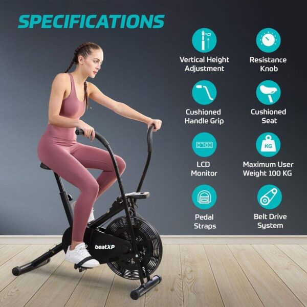 03_02-1-1.jpg Vortex Active 2M Air Bike Exercise Cycle beatXP