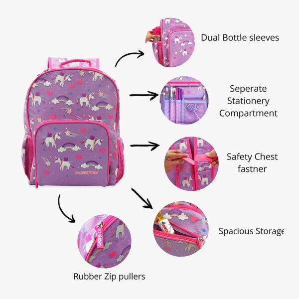 Scoobies Unicorn Glow-in-the-Dark Bag
