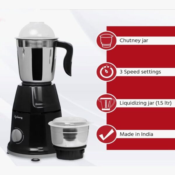 03_06.jpg Lifelong Duos - LLMG92 500 Mixer Grinder 2 Jars