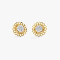 Evie Detachable Diamond Stud Earrings