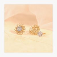 Evie Detachable Diamond Stud Earrings