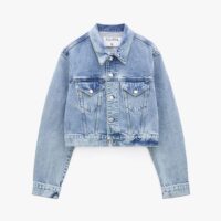 Women's Classic Denim Jacket-Motorcycle Edition