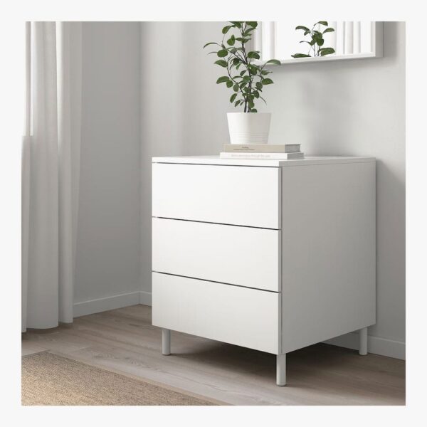 06_02-2.jpg Chest Of 3 Drawers, White/fonnes White