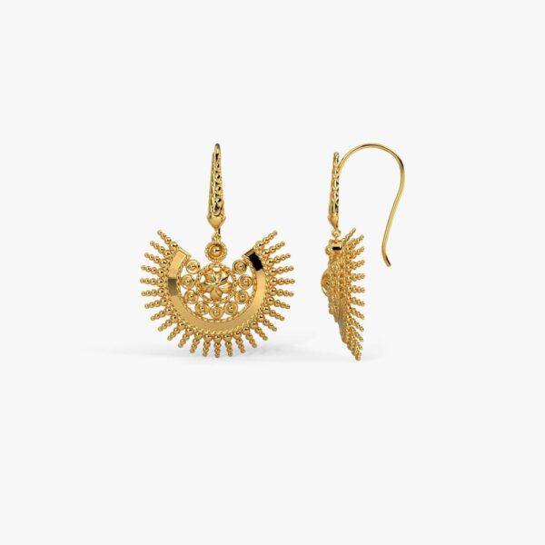 Chhavi's Jewels Bead Drop Dangler Earrings