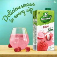 B Natural Mixed Fruit, Rich in Vitamin C & fiber