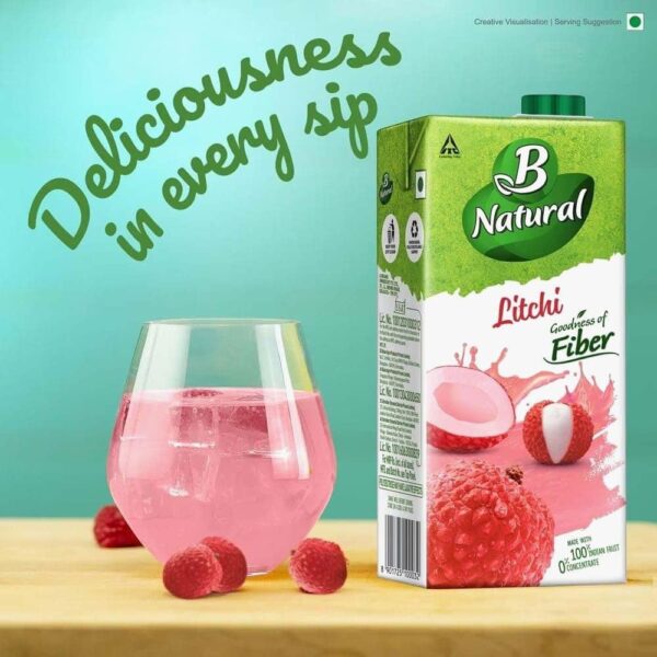 B Natural Mixed Fruit, Rich in Vitamin C & fiber