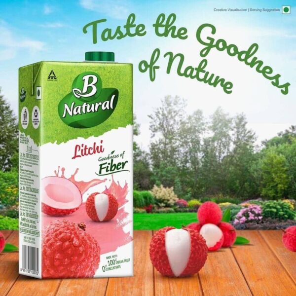 B Natural Mixed Fruit, Rich in Vitamin C & fiber