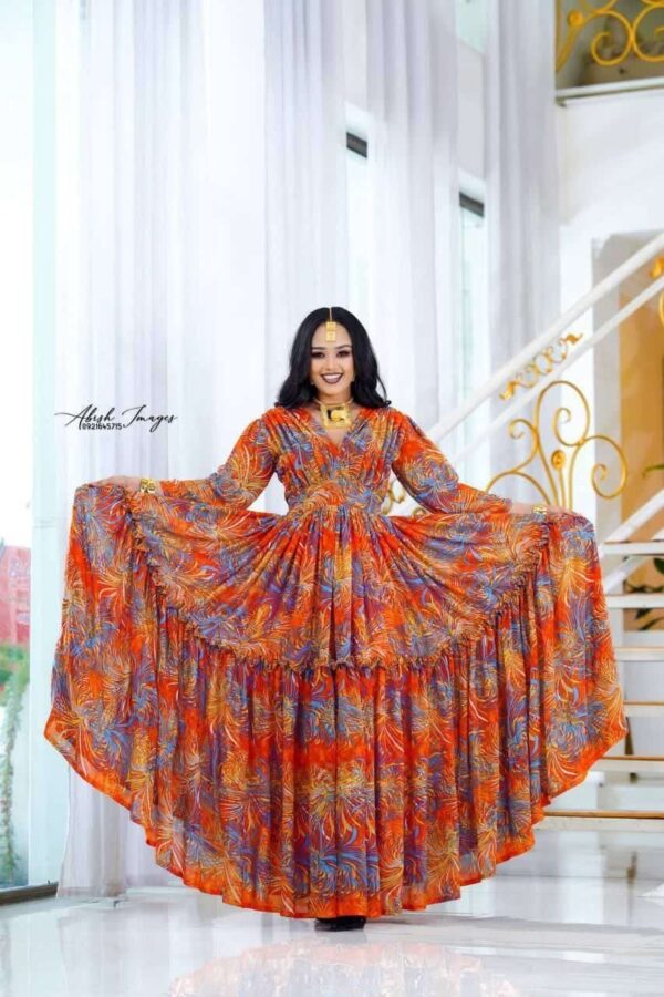 16fab7a6-d10b-4dc3-b5e3-d1713d8a16a2.jpeg Elegant Habesha Bloom Dresses: Vibrant Ethiopian & Eritrean Inspired Gowns
