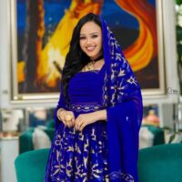 Habesha Chiffon Wedding Dress for Women – Ethiopian & Eritrean Traditional Bridal Gown