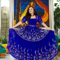 Habesha Chiffon Wedding Dress for Women – Ethiopian & Eritrean Traditional Bridal Gown