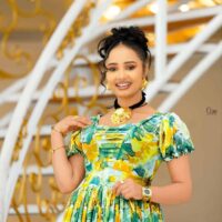 5783053338583698295.jpg Elegant Habesha ሽፎን Chiffon Dress for Women – Traditional Ethiopian & Eritrean Fashion with Modern Floral Design
