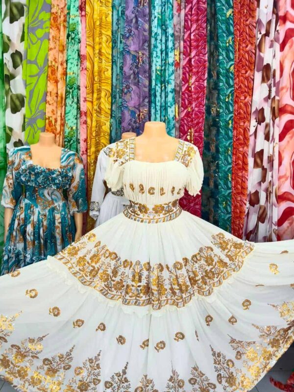 dress ሽፎን ዲዛይን ethiopian and eritrean chiffon dress new ሽፎን ቀሚስ
