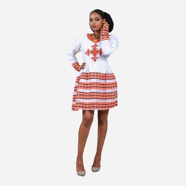 HABESHA DRESS | TRADITIONAL ETHIOPIAN HABESHA KEMIS | ELEGANT ETHIOPIAN CLOTHING