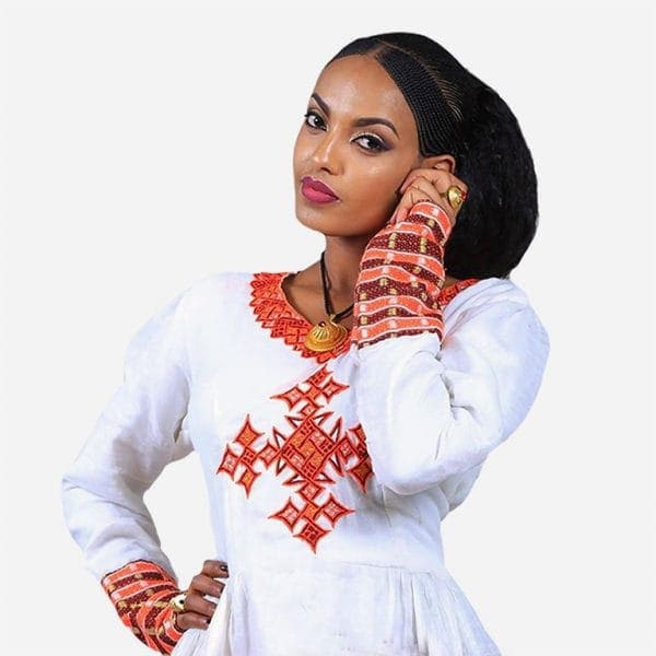 HABESHA DRESS | TRADITIONAL ETHIOPIAN HABESHA KEMIS | ELEGANT ETHIOPIAN CLOTHING