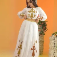 il_1140xN.4936468688_3i3p.webp Habesha Crop Top & Skirt Dress – Ethiopian & Eritrean Traditional Fashion for Women