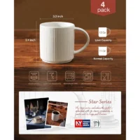 Azal+Stoneware+Coffee+Cup-310623924 (1) ዘመናዊ የቡና መጠጫ ኩባያዎች - በተለያዩ ቀለማት Modern Stoneware Mugs