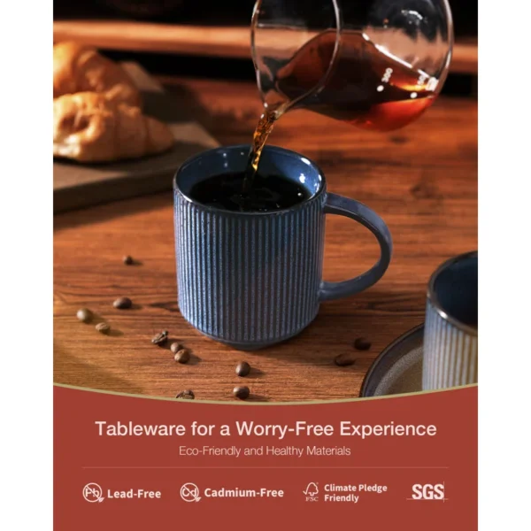 Azal+Stoneware+Coffee+Cup-310623925 (1) ዘመናዊ የቡና መጠጫ ኩባያዎች - በተለያዩ ቀለማት Modern Stoneware Mugs