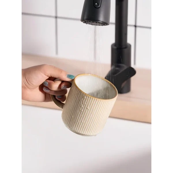 Azal+Stoneware+Coffee+Cup-310623926 (6) ዘመናዊ የቡና መጠጫ ኩባያዎች - በተለያዩ ቀለማት Modern Stoneware Mugs
