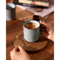 Azal+Stoneware+Coffee+Cup-310623930 (1) ዘመናዊ የቡና መጠጫ ኩባያዎች - በተለያዩ ቀለማት Modern Stoneware Mugs