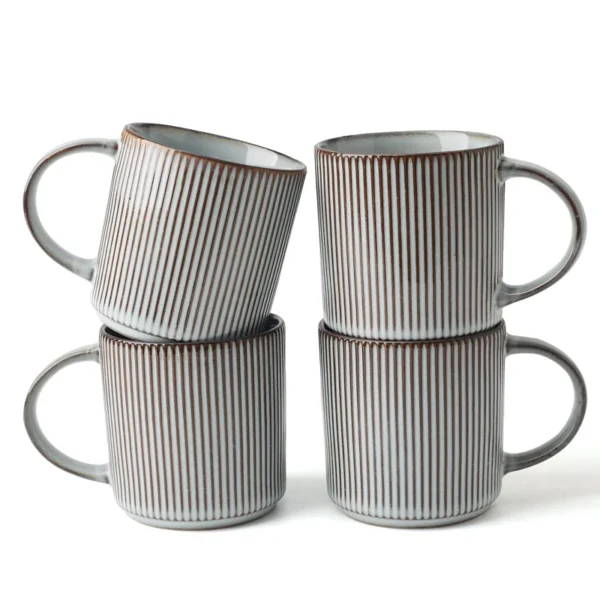 Azal+Stoneware+Coffee+Cup-310623930 ዘመናዊ የቡና መጠጫ ኩባያዎች - በተለያዩ ቀለማት Modern Stoneware Mugs