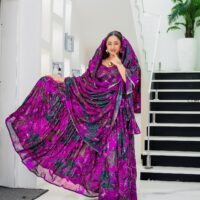 ሓበሻ  ሽፎን ቀሚስ ዲዛይን Habesha Chiffon Dress – Luxury Ethiopian & Eritrean Occasion Wear