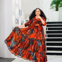 ሓበሻ  ሽፎን ቀሚስ ዲዛይን Habesha Chiffon Dress – Luxury Ethiopian & Eritrean Occasion Wear